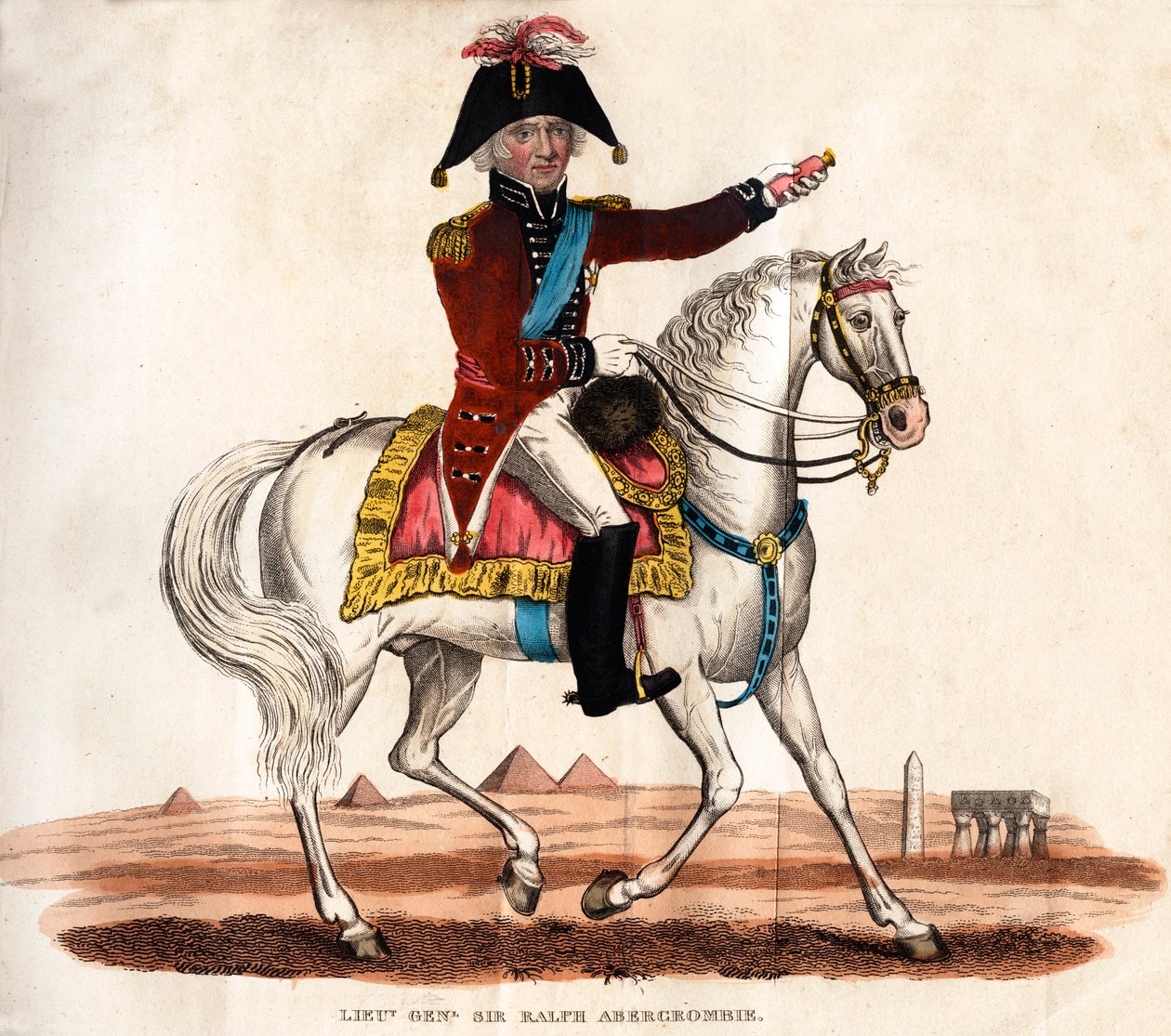 Sir Ralph Abercromby 1734-1801, tenente-general britânico, 1816 de Unbekannt