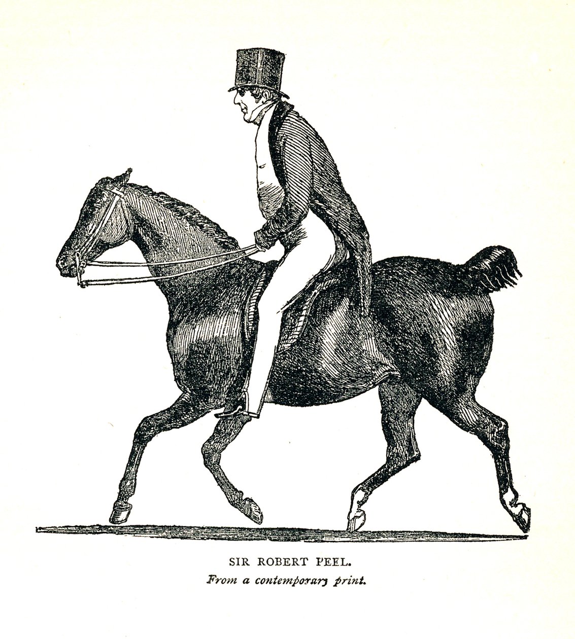 Sir Robert Peel, 1788-1850, estadista conservador britânico, 1893. de Unbekannt