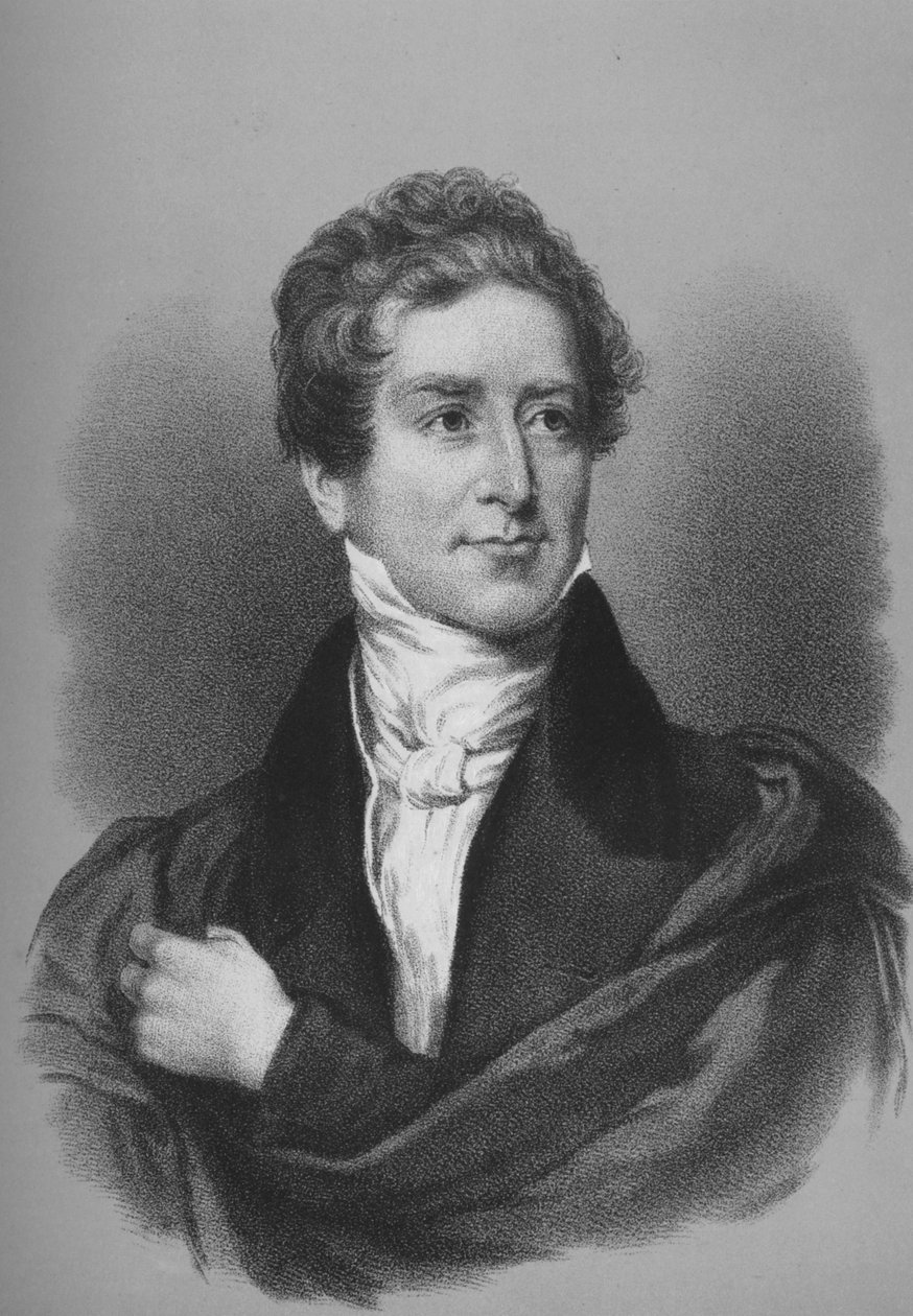 Sir Robert Peel, estadista britânico, c1836 1936 de Unbekannt