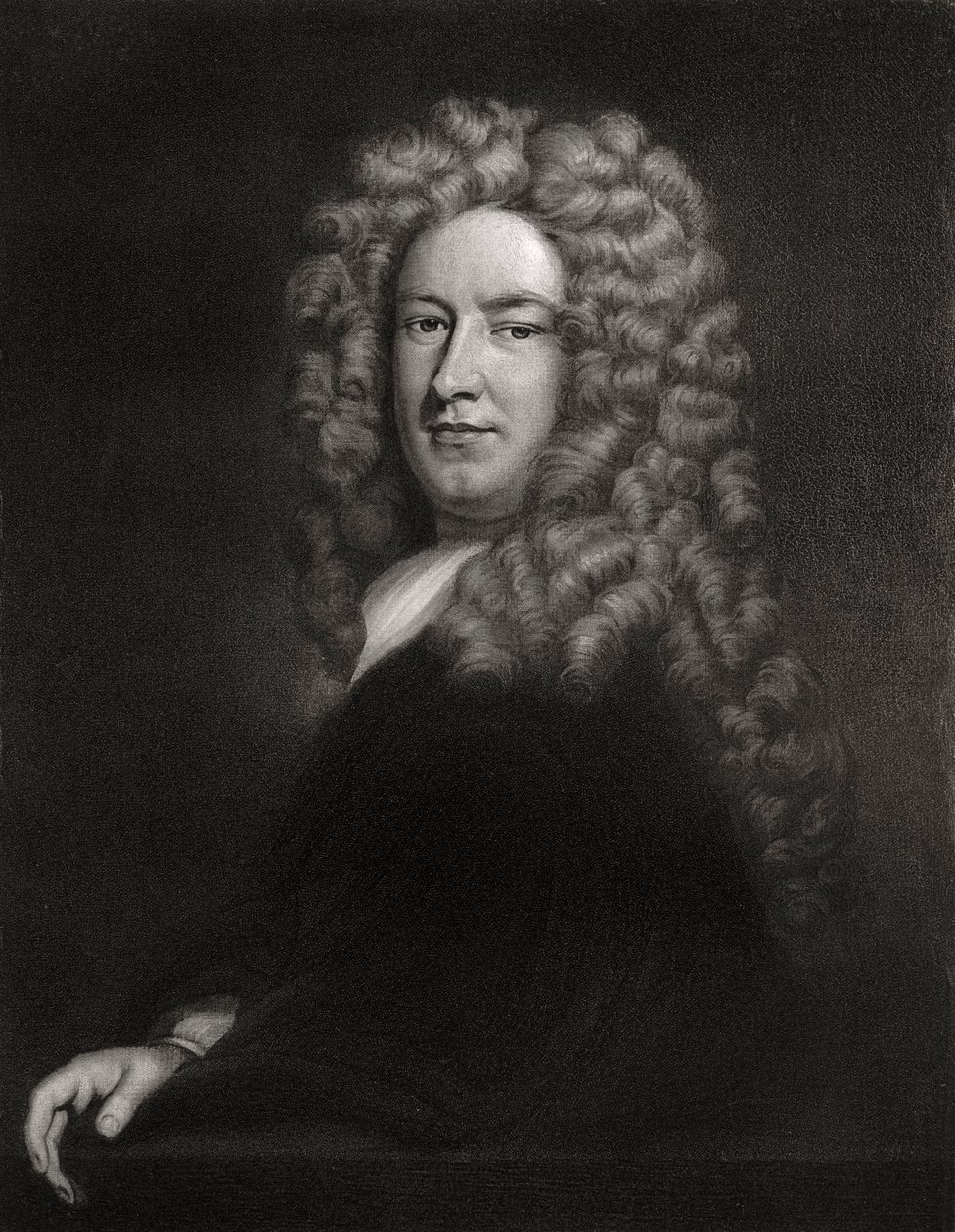 Sir Samuel Garth, médico e poeta inglês c1705-1710 1906 de Unbekannt
