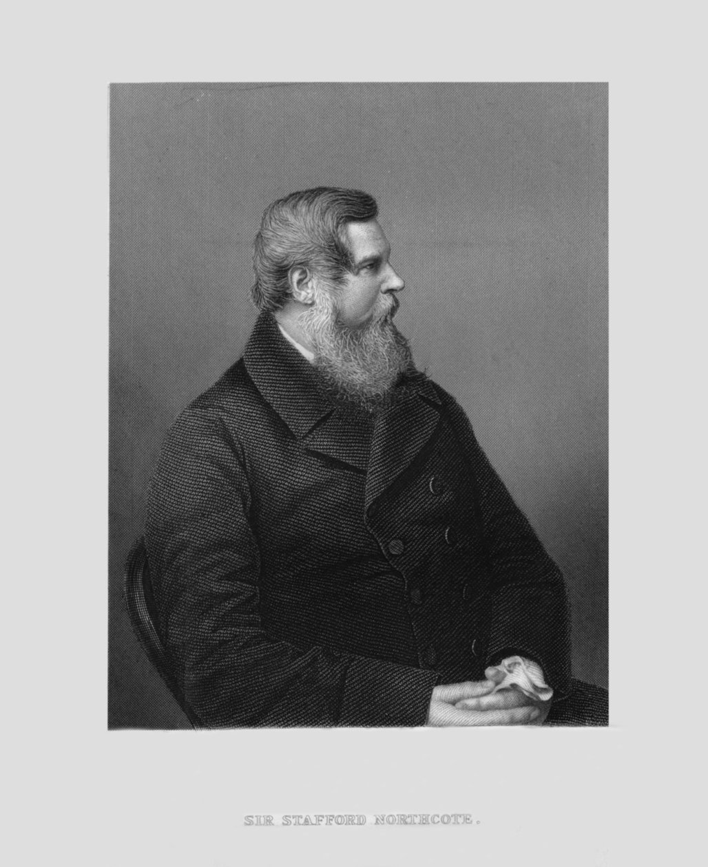 Sir Stafford Northcote. de Unbekannt