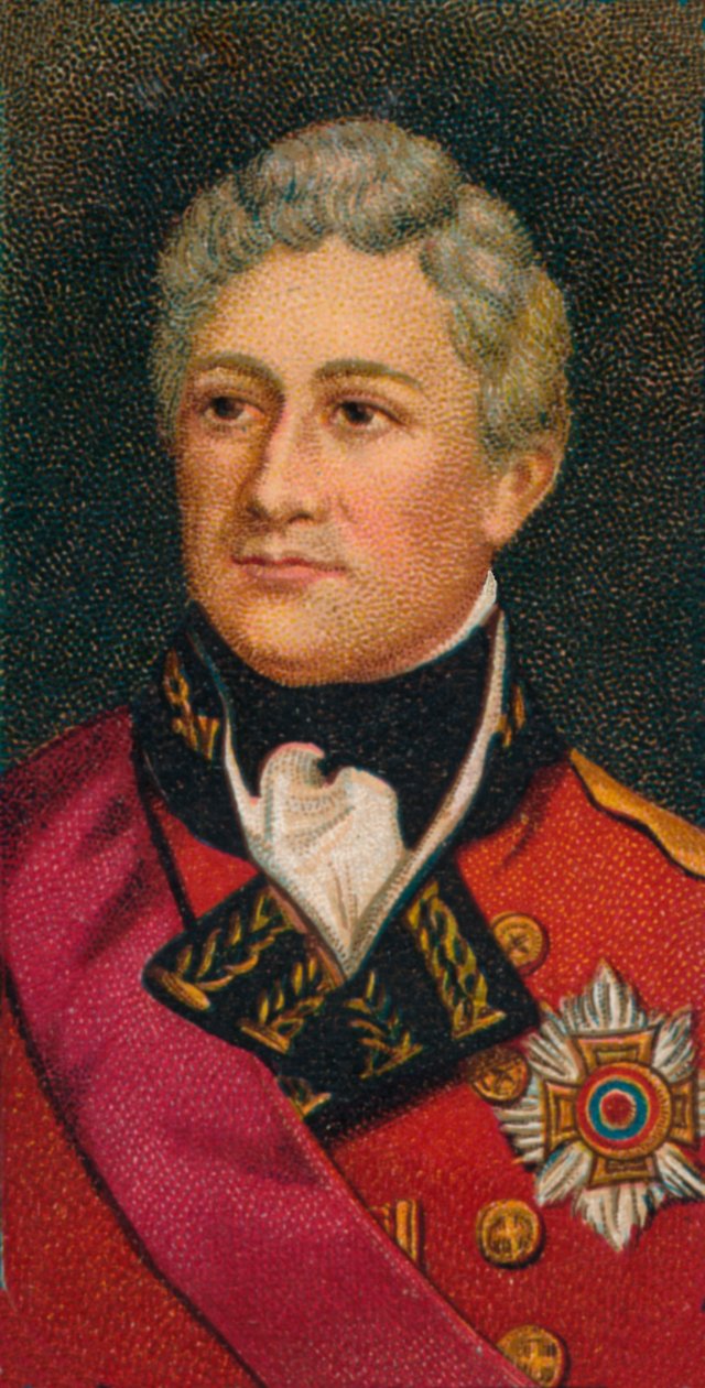 Sir Thomas Picton 1758-1815, soldado britânico, 1812. 1912 de Unbekannt