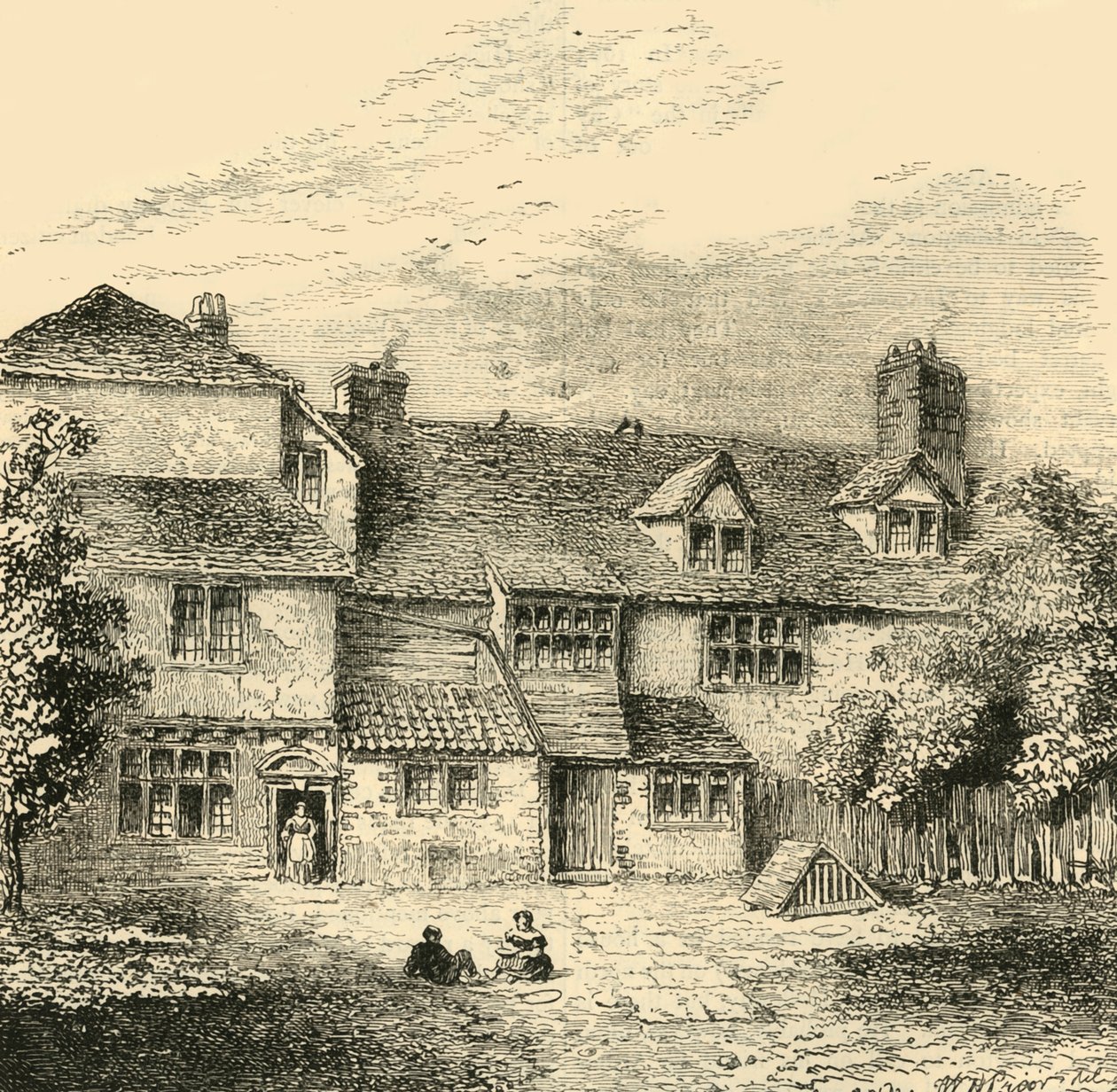 Casa do senhor Walter Raleighs, c1872. de Unbekannt