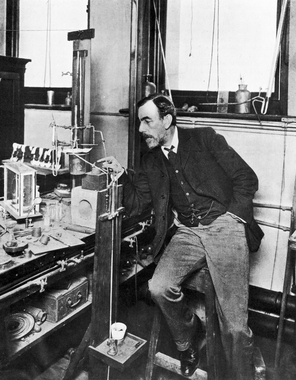 Sir William Ramsay, químico escocês, c 1900 de Unbekannt