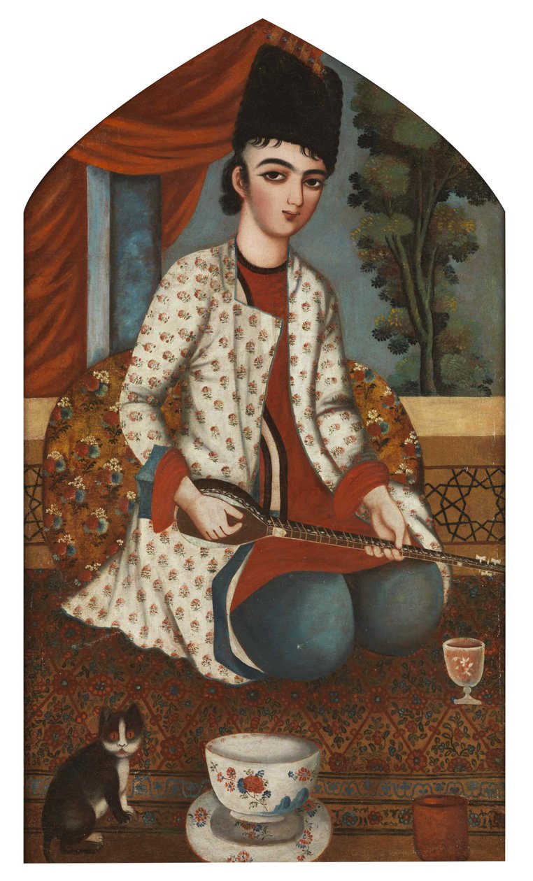 Cítara, c. 1830-1840. de Unbekannt