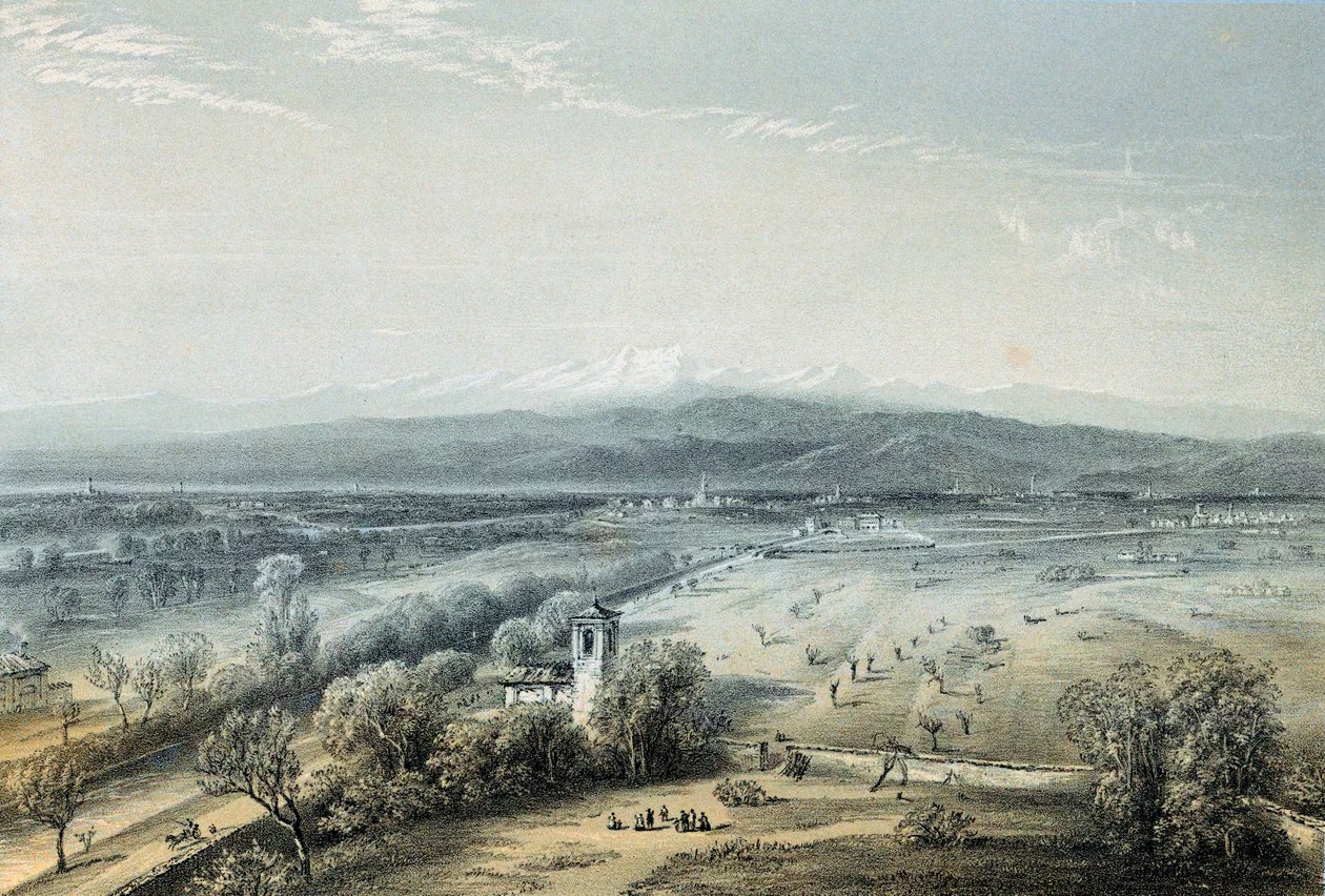 Local da Batalha de Magenta, Itália, 4 de junho de 1859 de Unbekannt