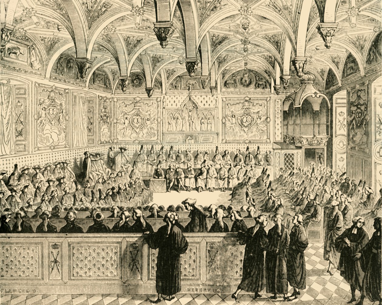 Sessão do Parlamento de Paris, 1890. de Unbekannt