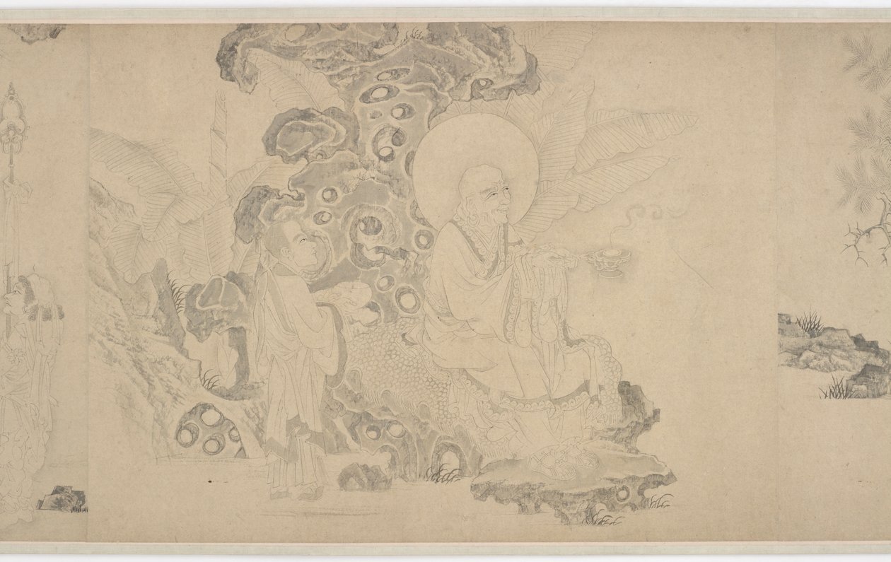 Dezesseis Luohans, século XVI. de Unbekannt