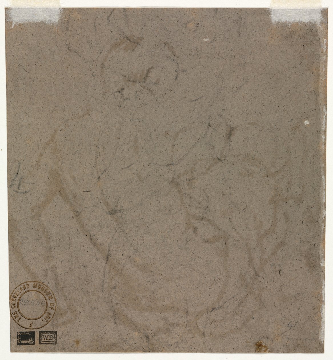 Esboço verso, 1500s. de Unbekannt