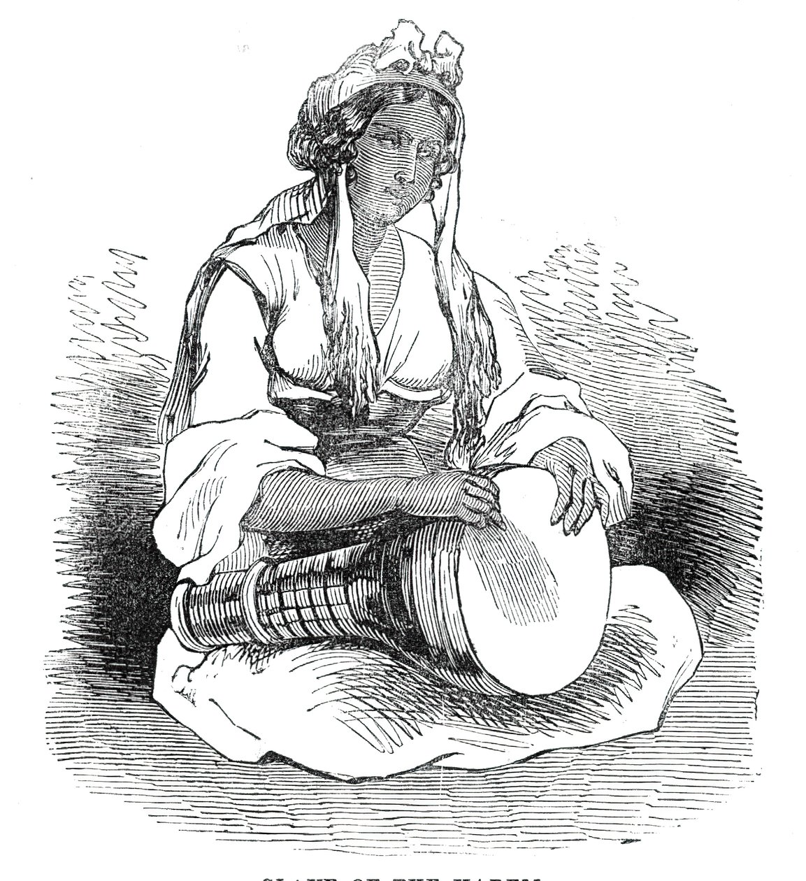 Escravo do harém, 1844. de Unbekannt