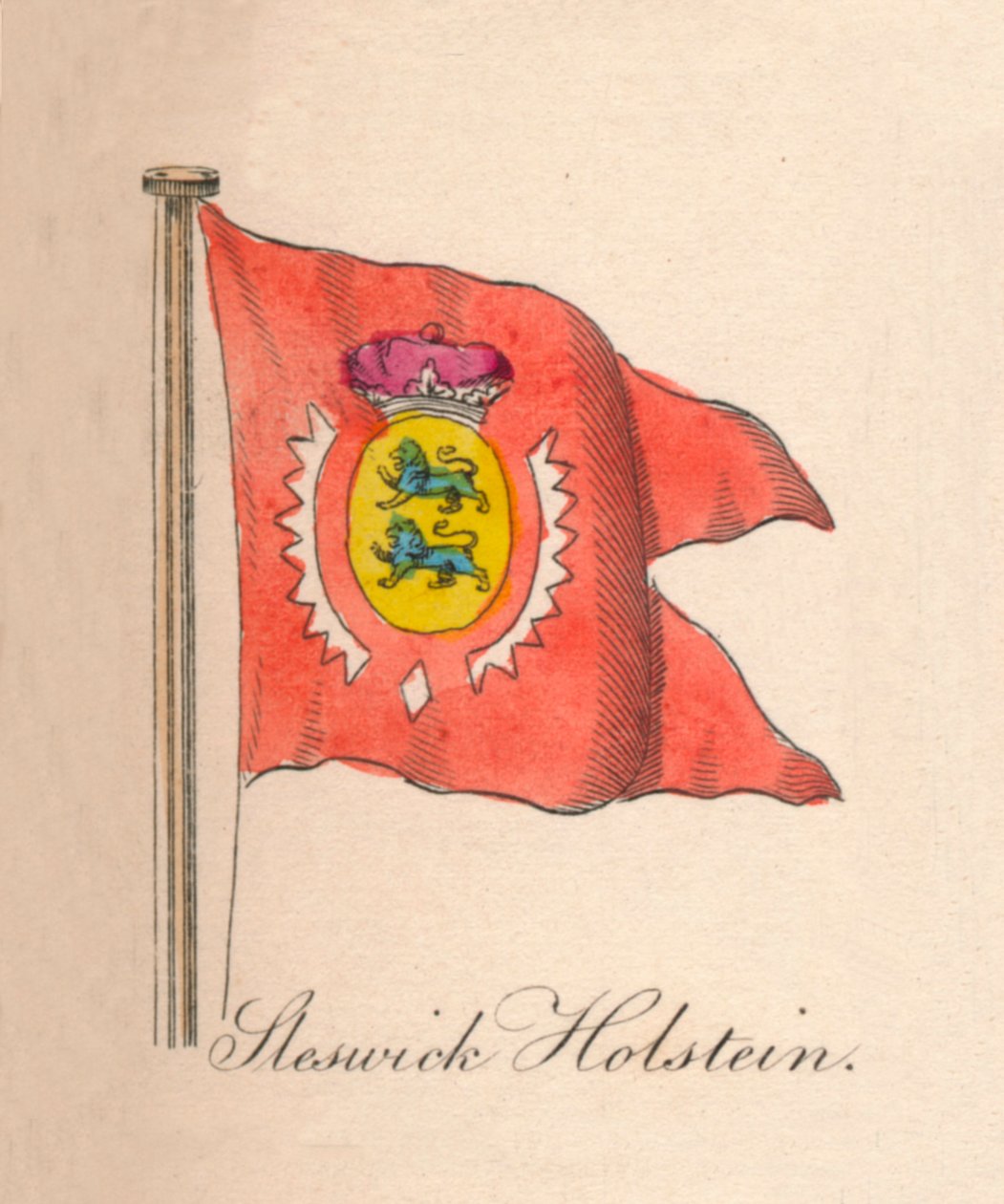 Sleswick Holstein, 1838 de Unbekannt