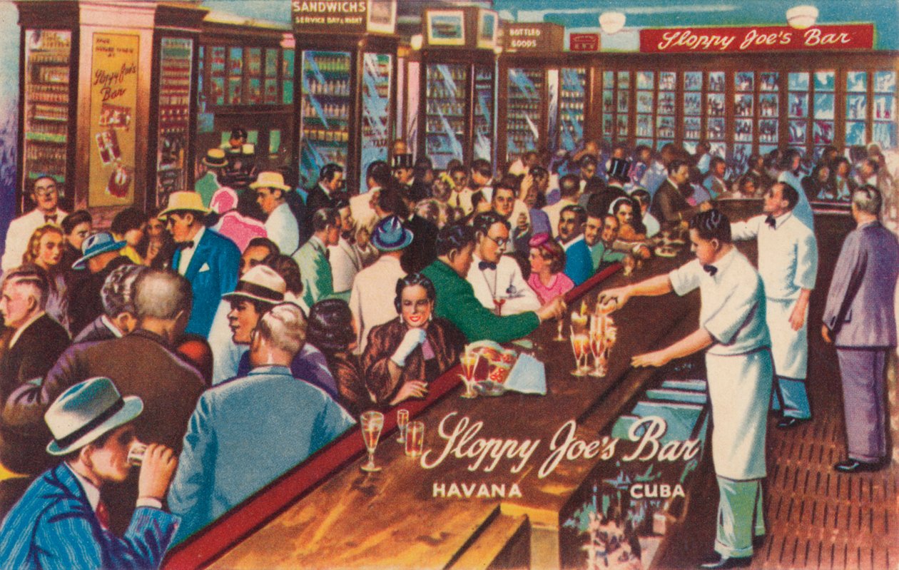 Sloppy Joes Bar, Havana, Cuba, 1951 de Unbekannt