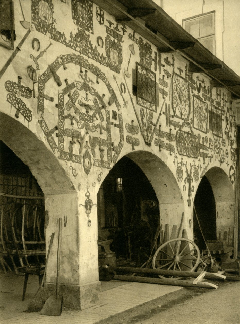 Forja na Admont Abbey, Áustria, c1935. de Unbekannt