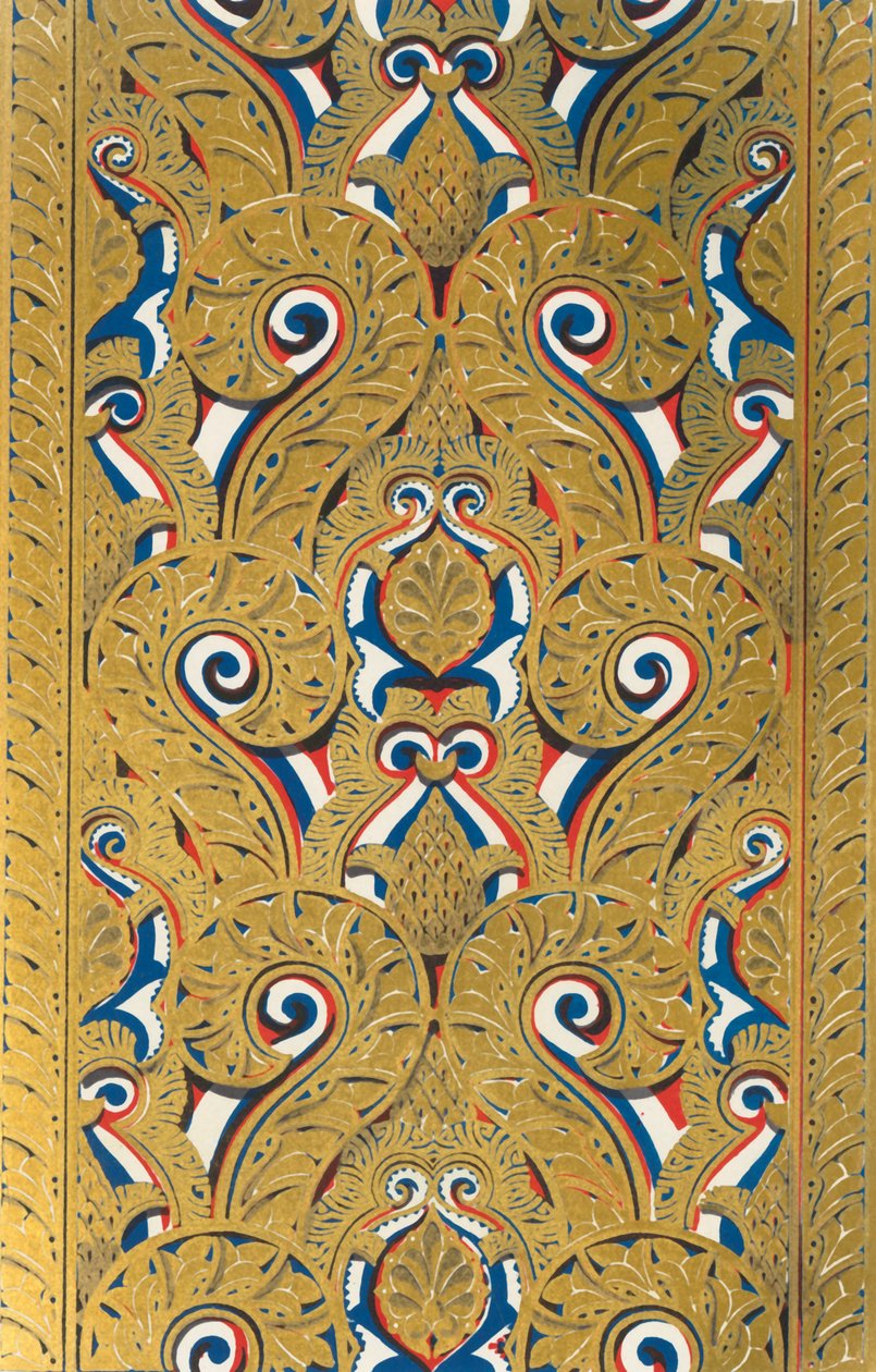 Intradorso de um arco, Court of the Fishpond, 1907. de Unbekannt