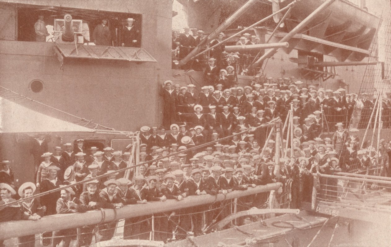 Algumas das empresas de navios da HMAS Austrália, c1917 1919 de Unbekannt