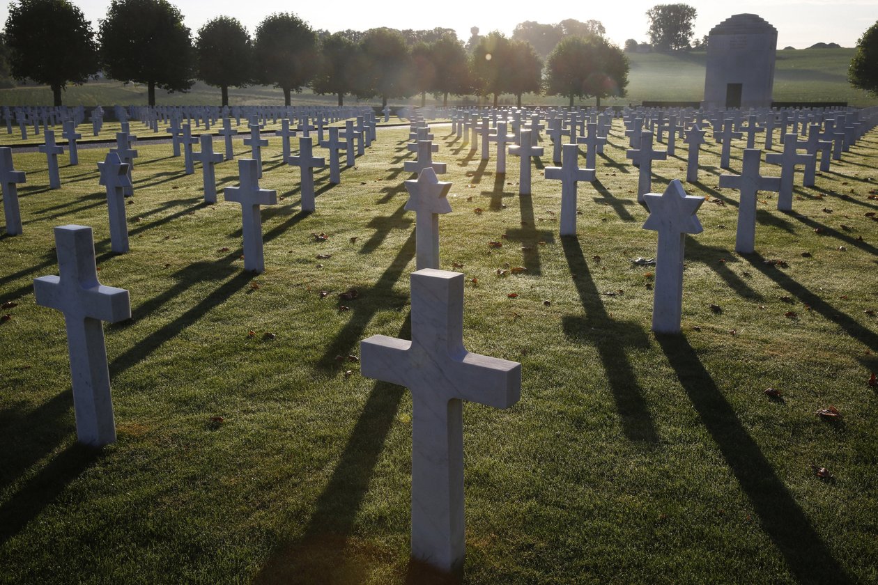 Cemitério americano Somme, Bony, França de Unbekannt