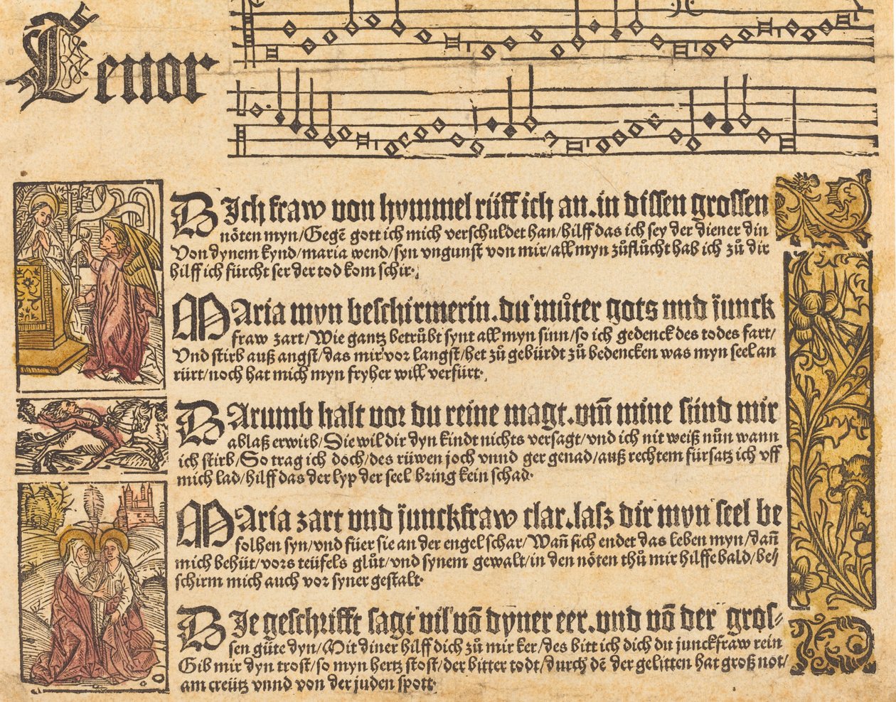 Canção à Virgem, c. 1500. de Unbekannt