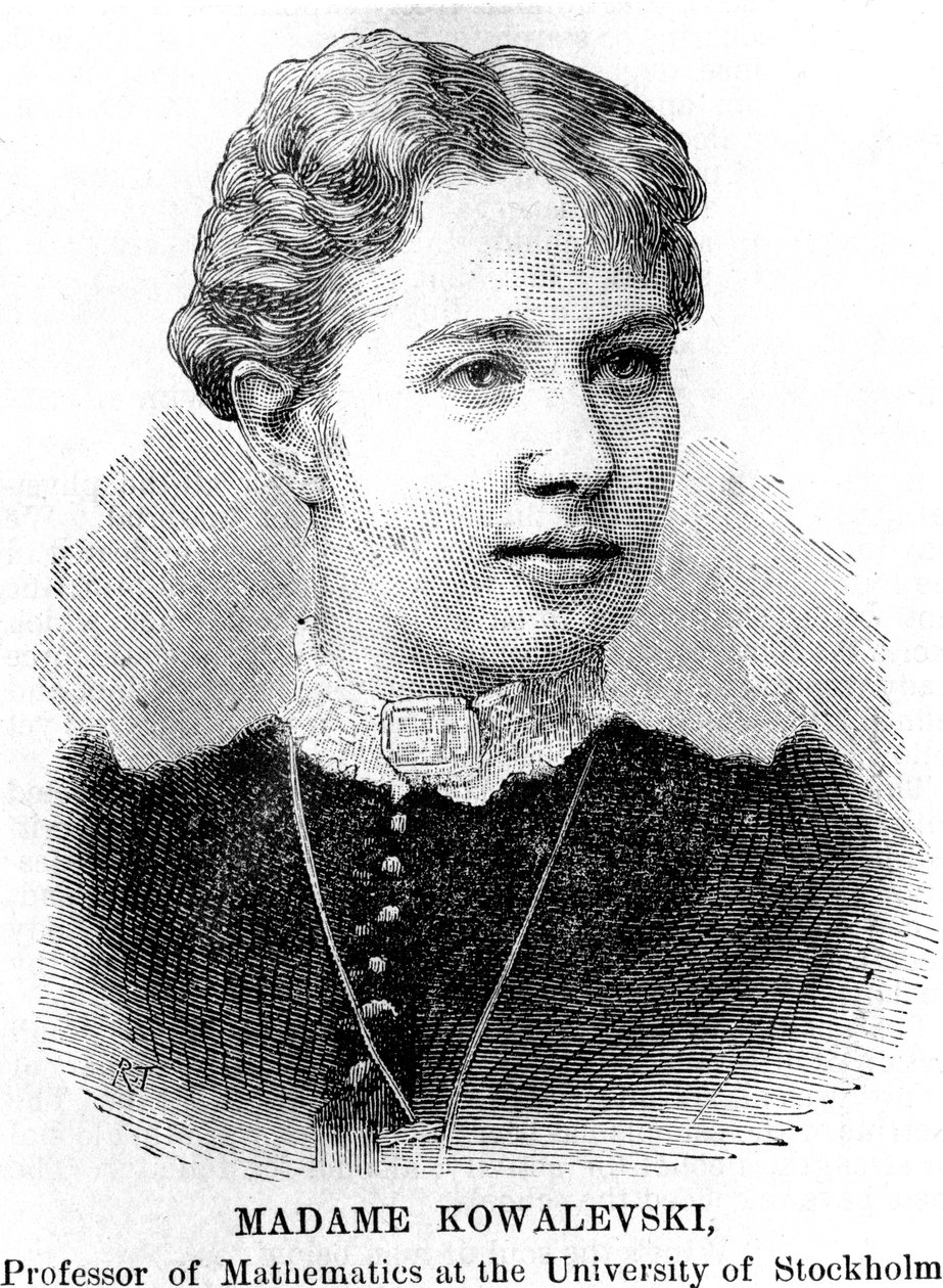 Sonia Sophie Kowalevski, matemático russo, 1888 de Unbekannt