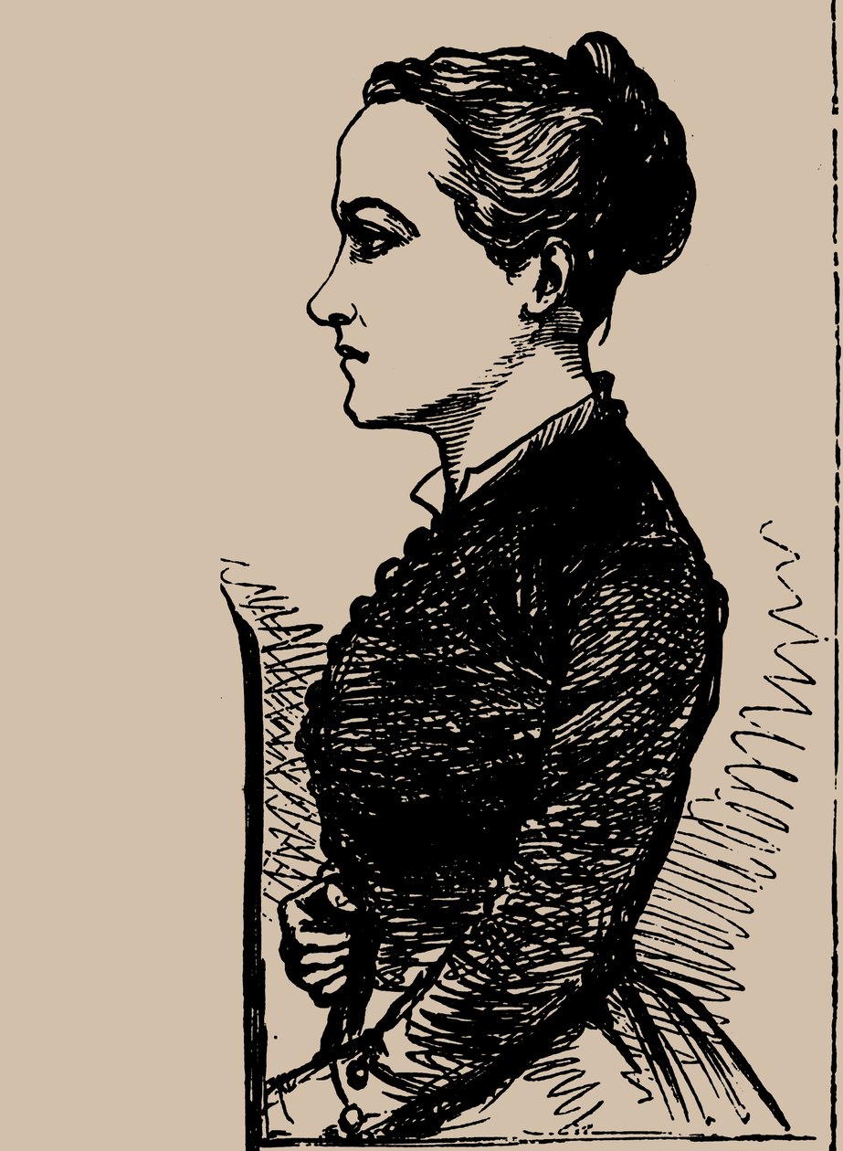 Sophia Perovskaya perante a Corte, 1881. de Unbekannt