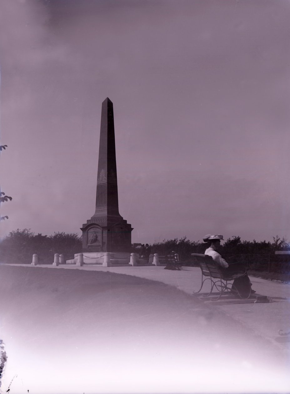 Sul - memorial de guerra africano, Plymouth, Devon, c1910. de Unbekannt