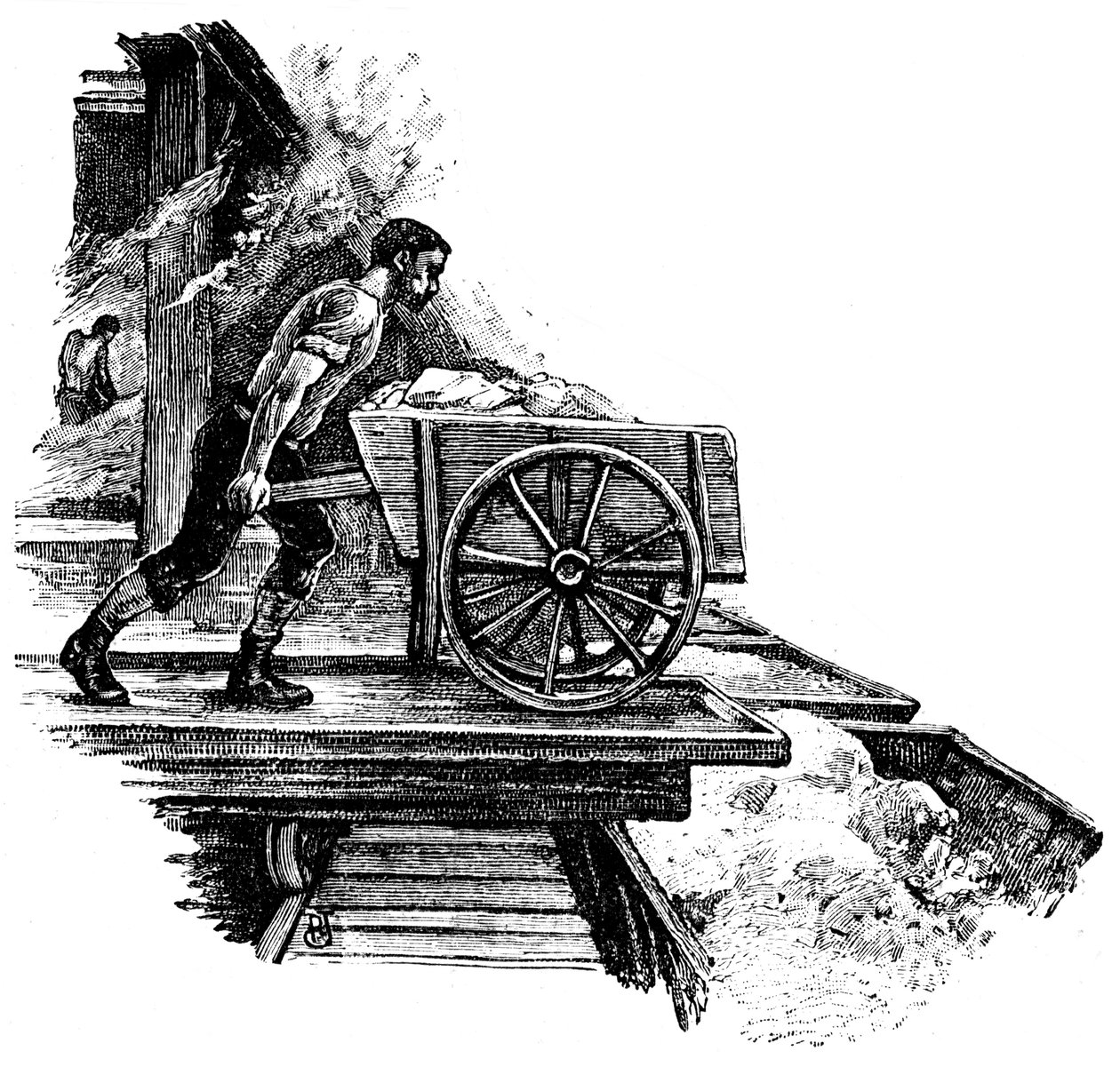Obras de sal de South Durham, 1884 de Unbekannt