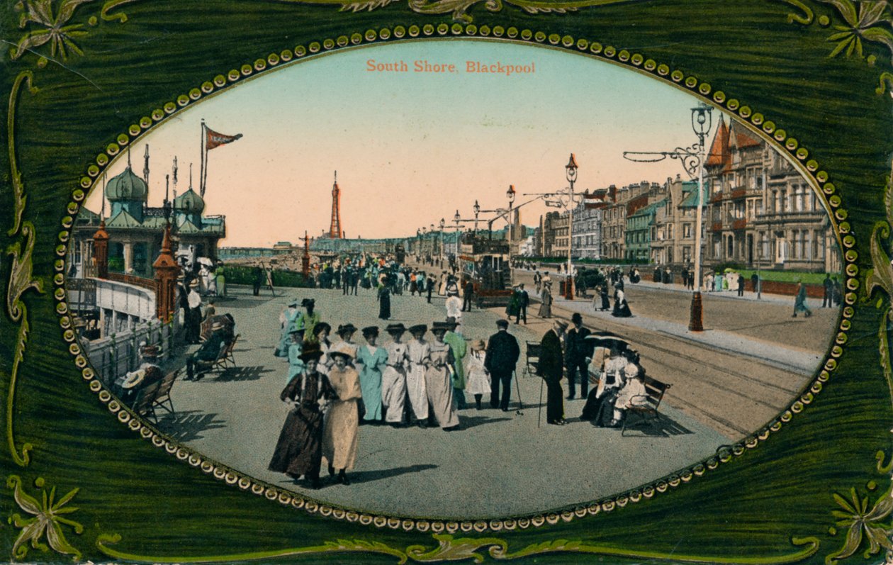 Costa sul, Blackpool, c1905. de Unbekannt