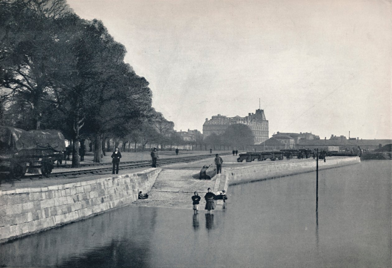Southampton - a plataforma, 1895 de Unbekannt