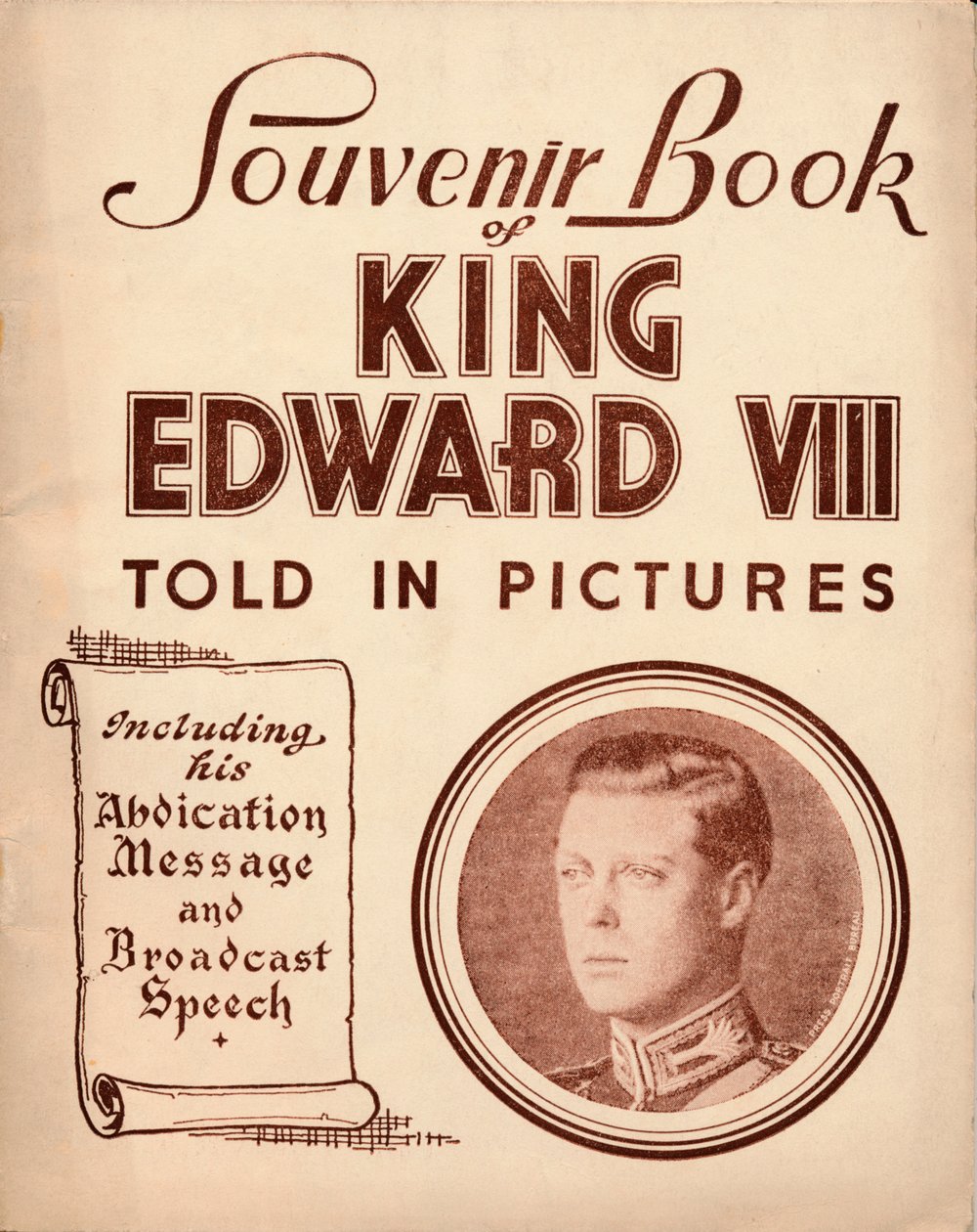 Livro de recordações do rei Eduardo VIII: Contado em fotos, 1937 de Unbekannt