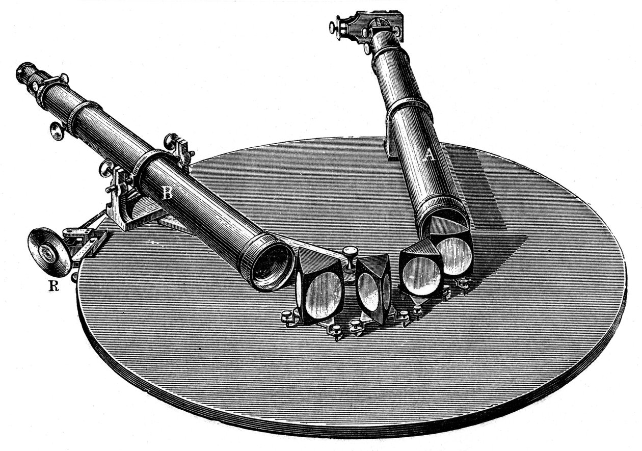 Espectroscópio, 1872 de Unbekannt