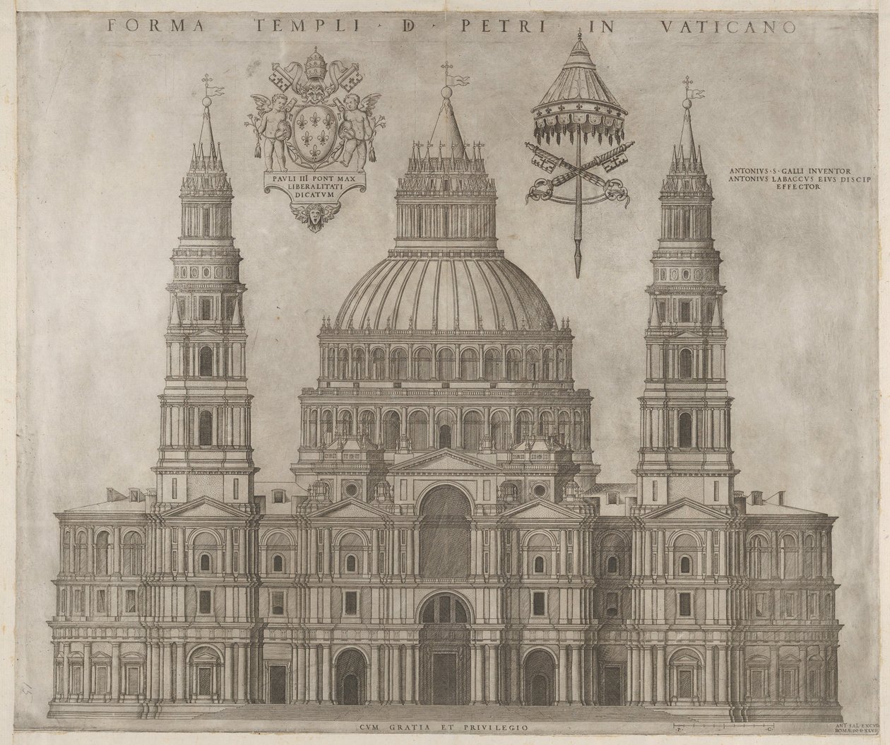 O espelho romano Pedro, 1547 de Unbekannt