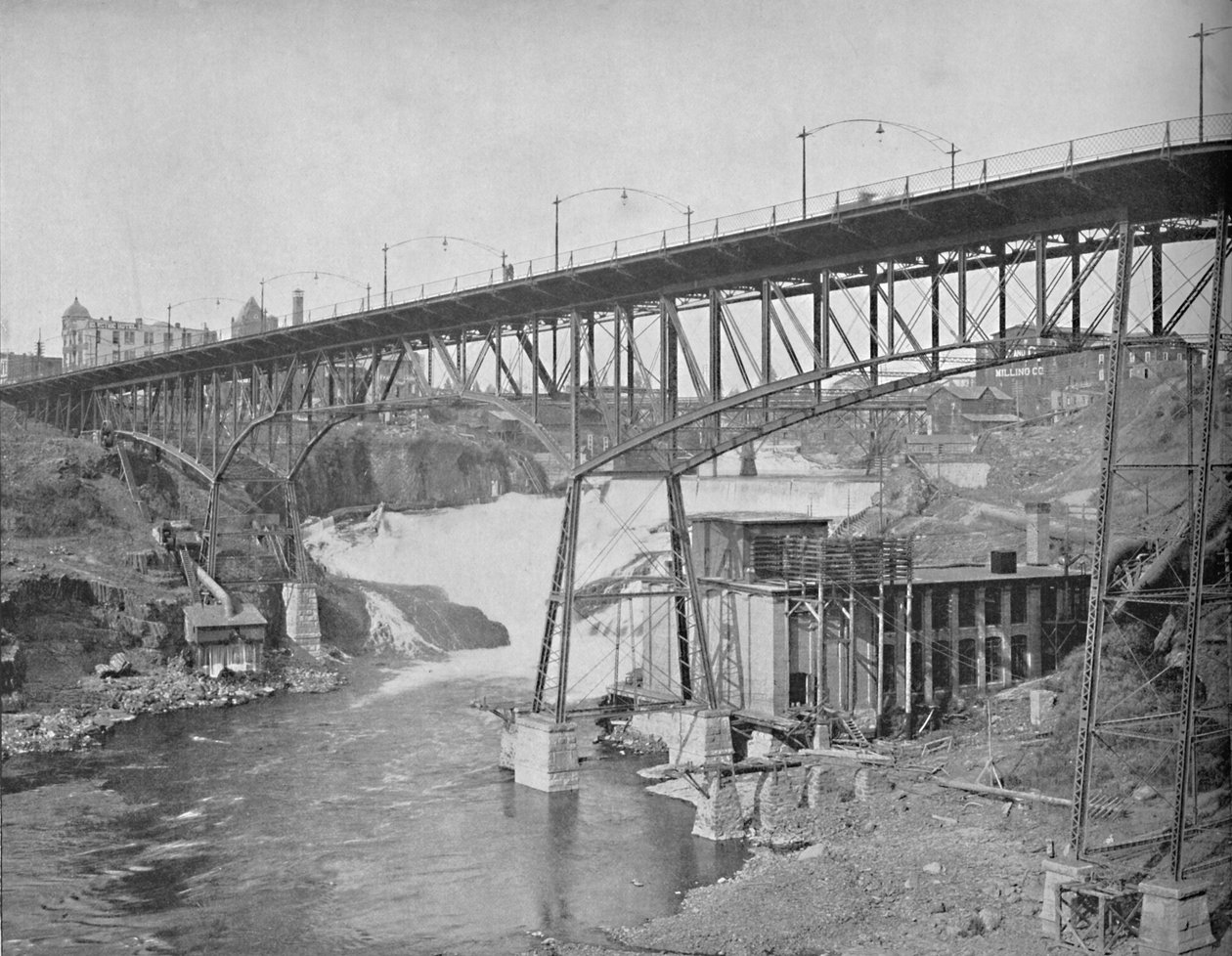 Spokane Falls, Washington, c1897. de Unbekannt