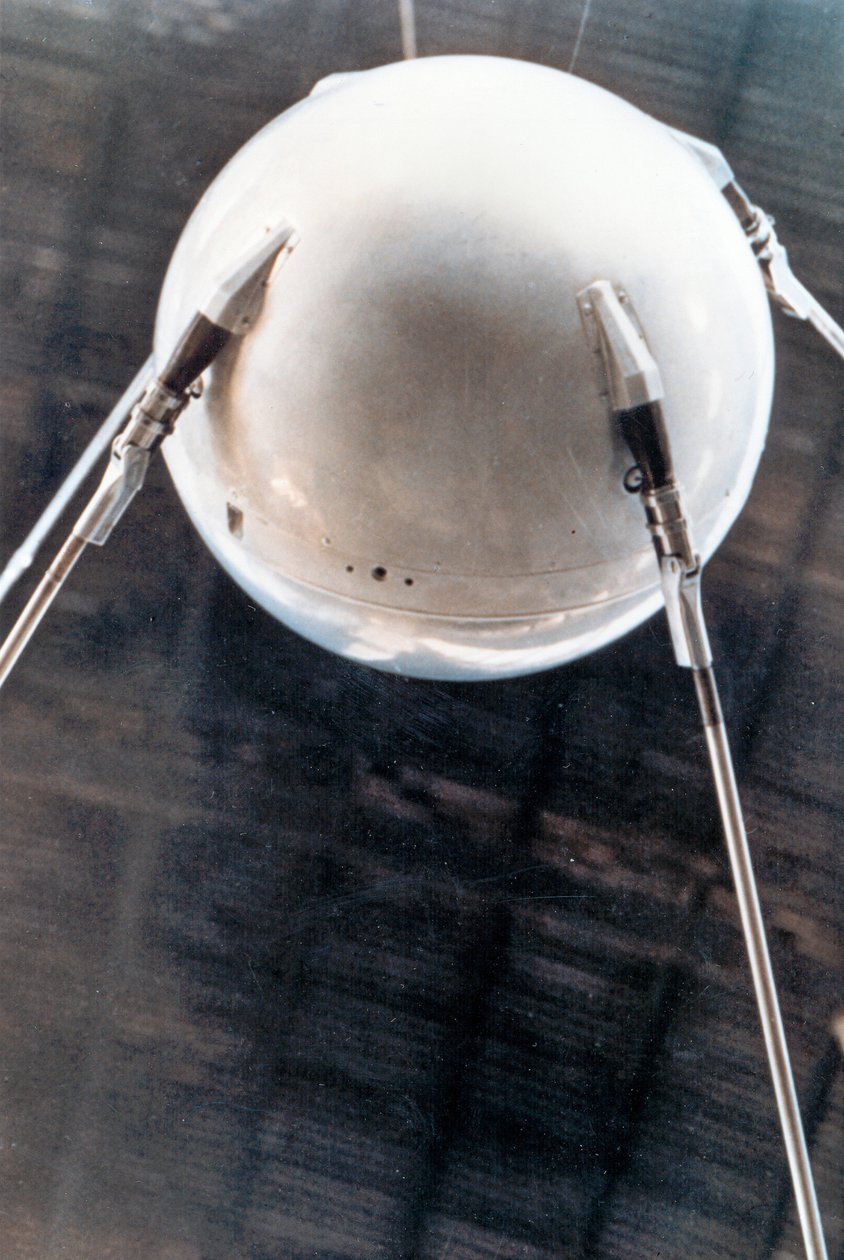 Sputnik 1, satélite russo, 1957 de Unbekannt