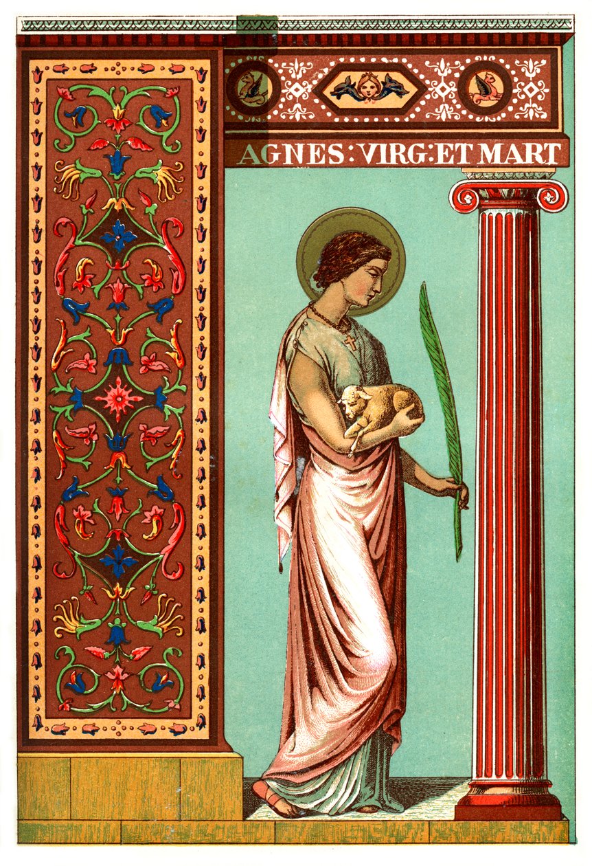 St Agnes, 1886 de Unbekannt