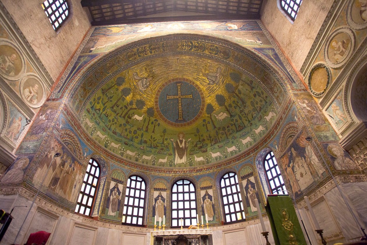 Igreja St. Apollinare nuovo, mosaico, Ravenna, Itália (foto) de Unbekannt