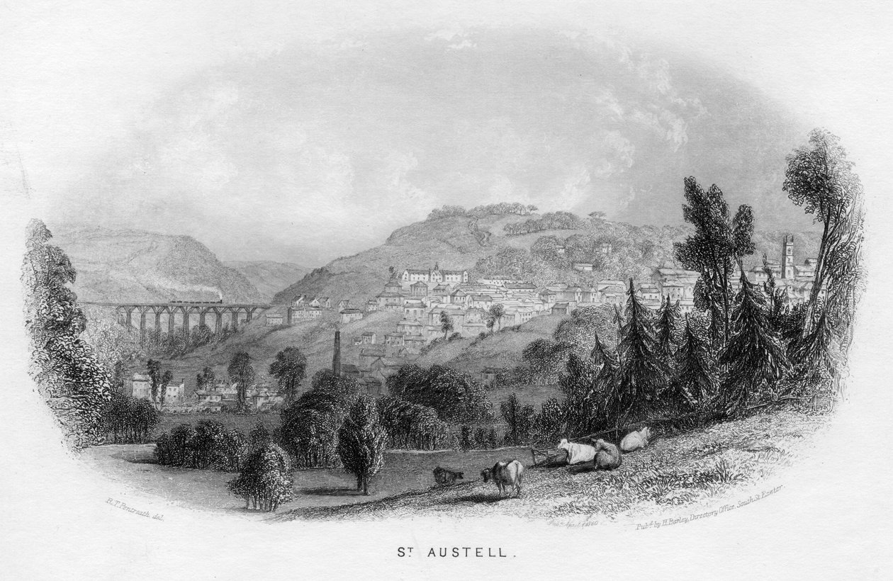 St Austell, 1860 de Unbekannt