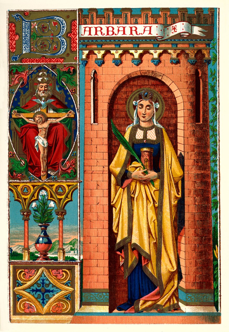 Santa Bárbara, 1886 de Unbekannt