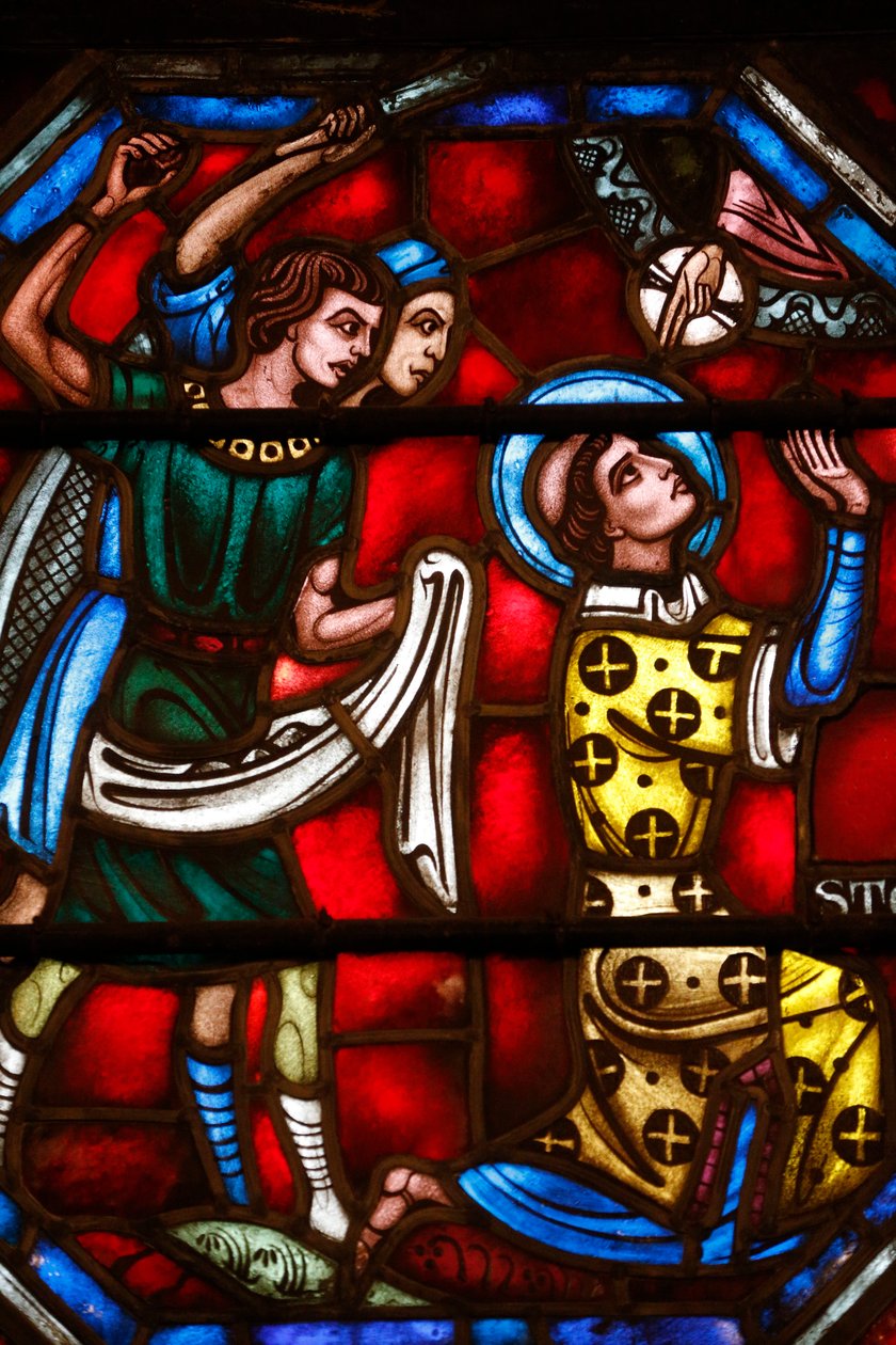 Igreja de St Barth - Janela de vidro manchado - St Stephen - Nova Iorque, Estados Unidos de Unbekannt