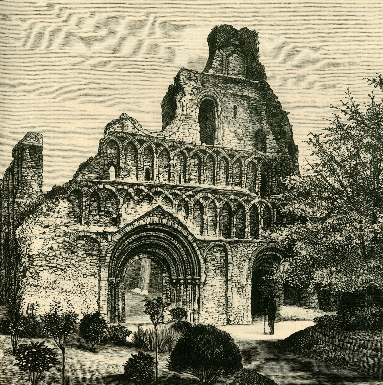 St. Botolphs Priory, 1898. de Unbekannt