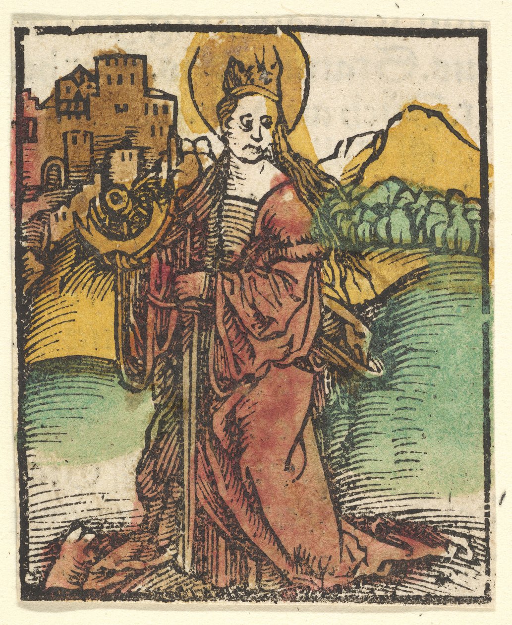 Cópia de Santa Catarina, depois de 1511. de Unbekannt