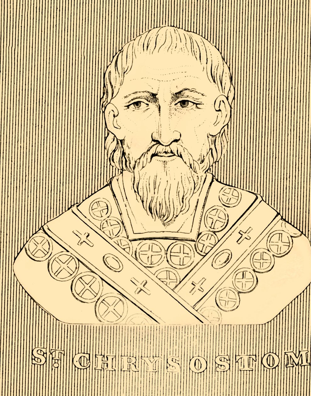 São Crisóstomo, c349-407, 1830. de Unbekannt