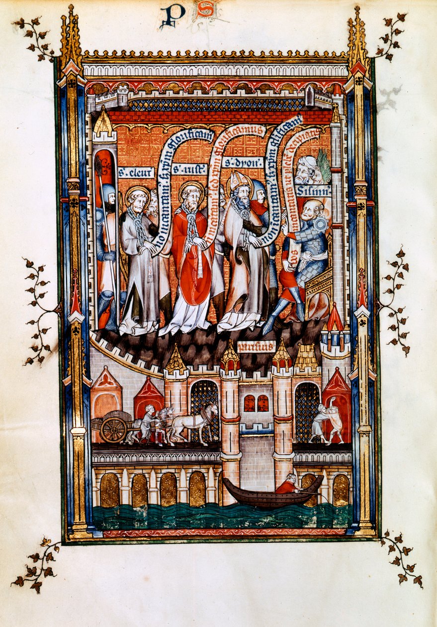 St Denis antes de Sissinius, 1317 de Unbekannt