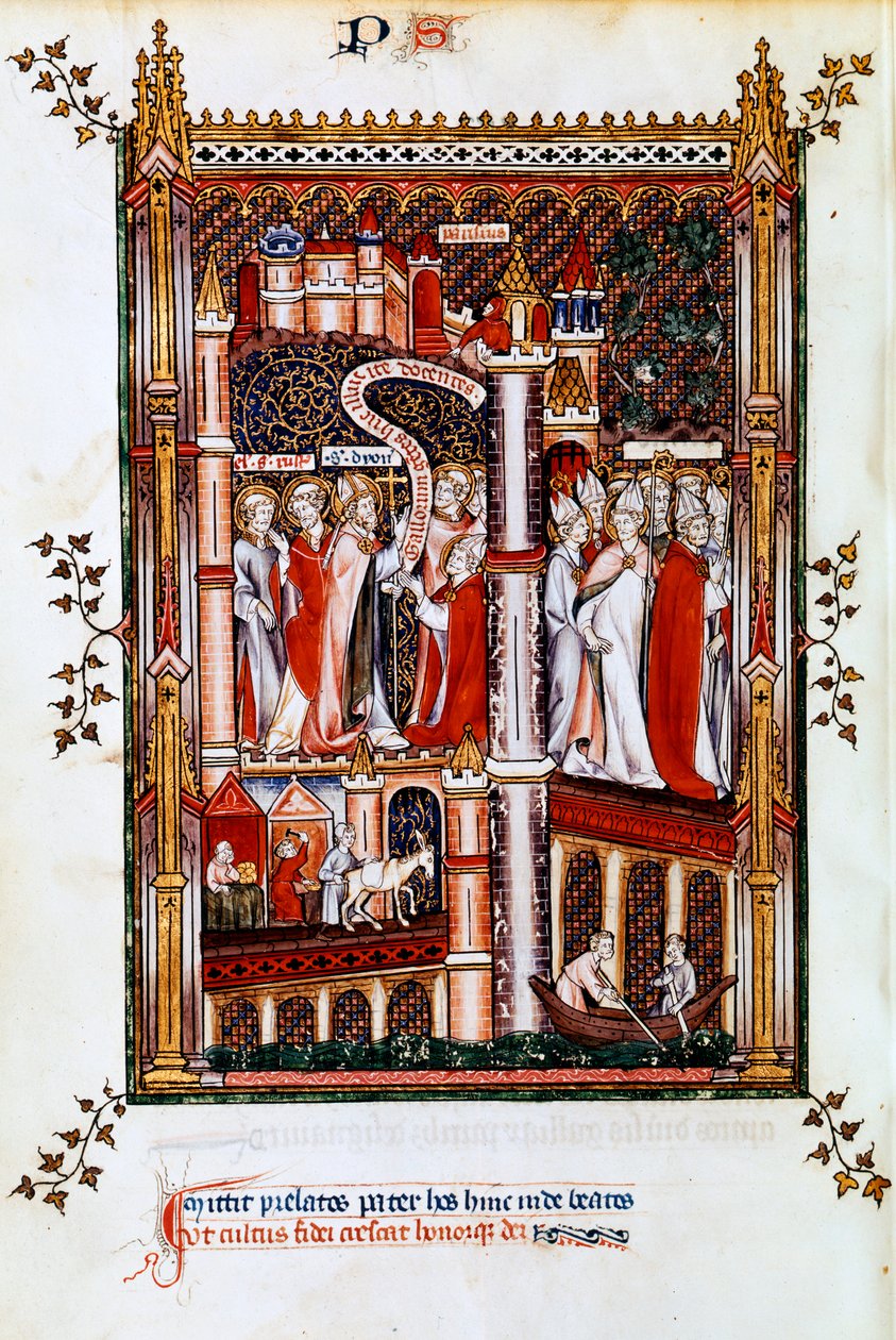 St Denis envia missionários, 1317 de Unbekannt