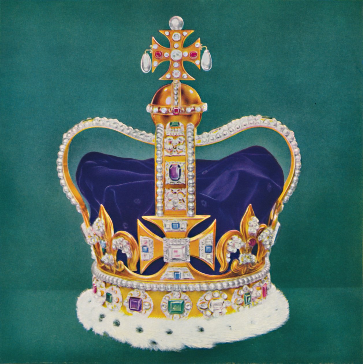 Coroa de St. Edwards, 1937. de Unbekannt