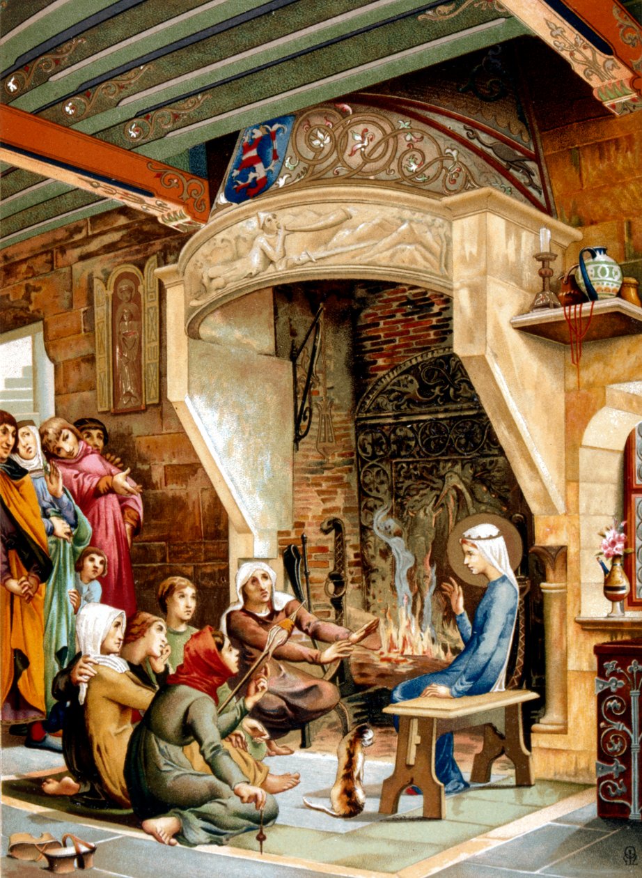 Santa Isabel da Hungria, 1878 de Unbekannt