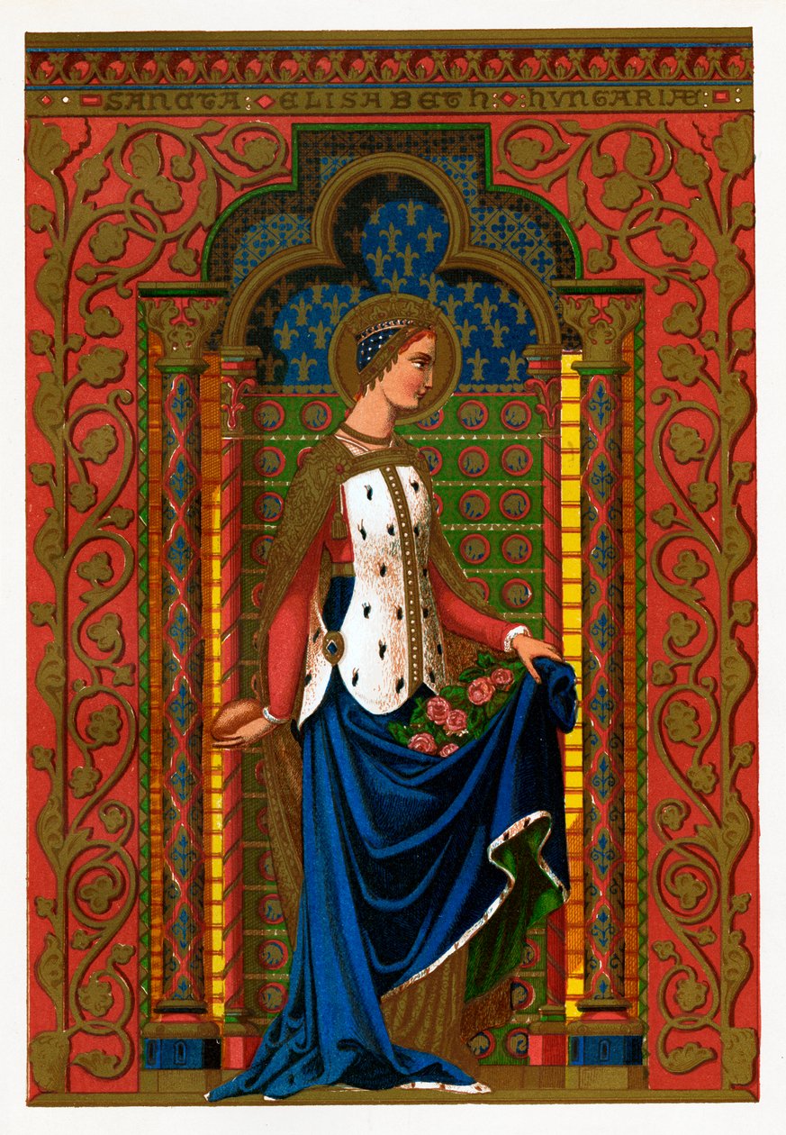 Santa Isabel da Hungria, 1886 de Unbekannt