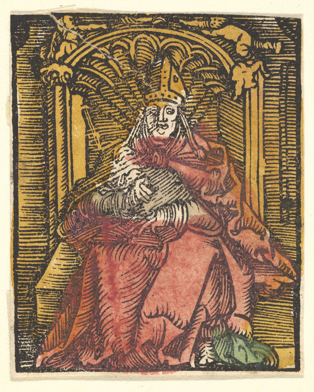 Cópia de São Erasmus, após 1512. de Unbekannt
