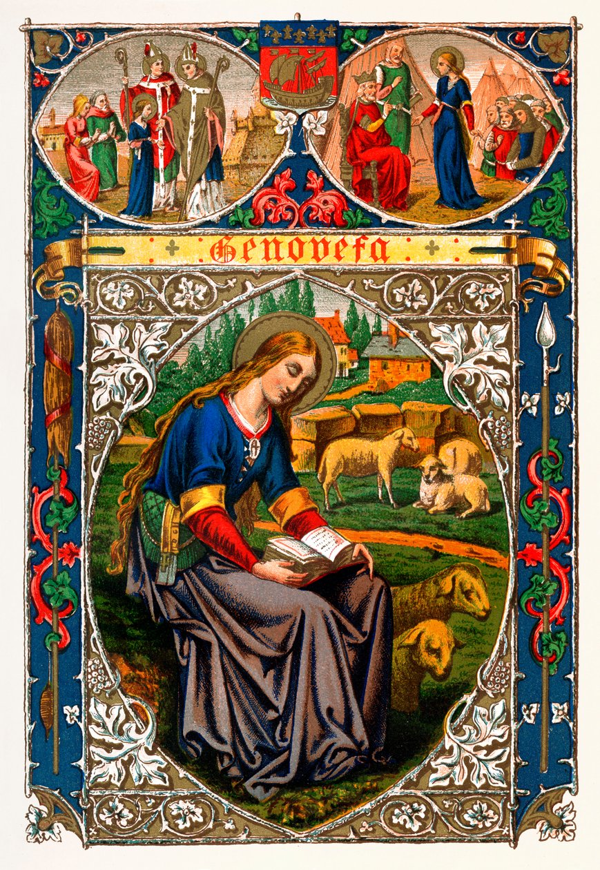 St Genevieve, 1886 de Unbekannt