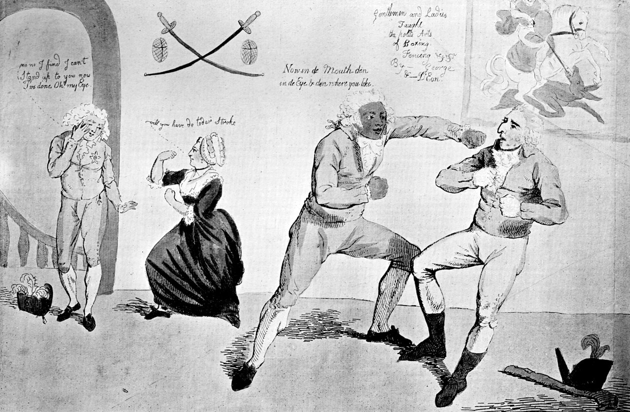 São Jorge e o dragão e mademoiselle Riposting, 1789 de Unbekannt