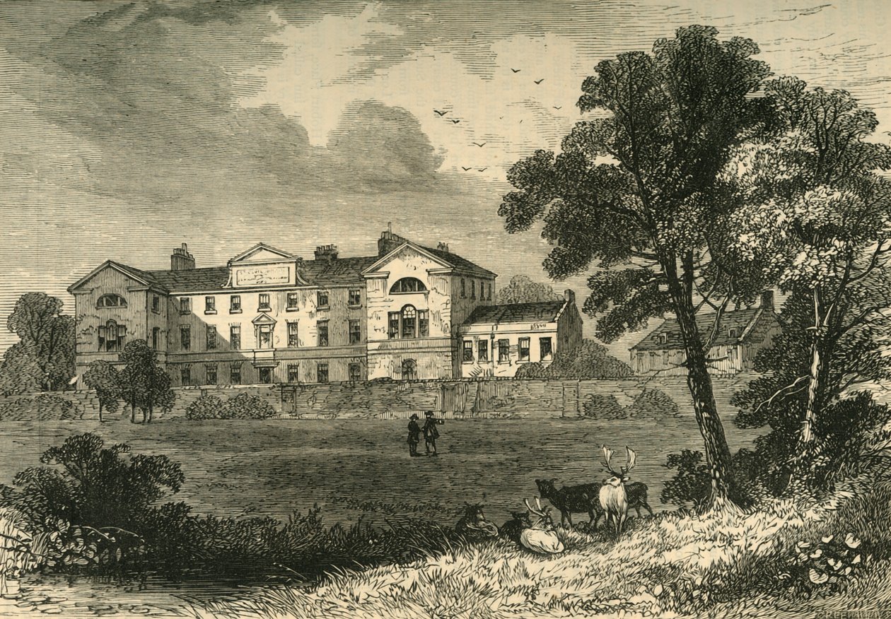 Hospital St. Georges, 1745, c1876. de Unbekannt