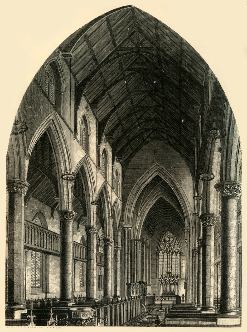 Igreja de St. Giles, Camberwell, c1878. de Unbekannt